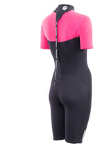 Two Bare Feet Thunderclap 2.5mm Womens Shorty Wetsuit (Pink)