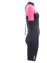 Two Bare Feet Thunderclap 2.5mm Womens Shorty Wetsuit (Pink)