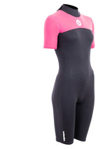 Two Bare Feet Thunderclap 2.5mm Womens Shorty Wetsuit (Pink)