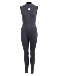 Thunderclap 2.5mm Womens Sleeveless Wetsuit (Black)-Medium