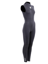 Thunderclap 2.5mm Womens Sleeveless Wetsuit (Black)-Small