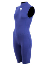 Two Bare Feet Thunderclap 2.5mm Womens Sleeveless Shorty Wetsuit (Navy)