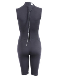 Two Bare Feet Thunderclap 2.5mm Womens Sleeveless Shorty Wetsuit (Black)