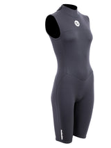 Two Bare Feet Thunderclap 2.5mm Womens Sleeveless Shorty Wetsuit (Black)