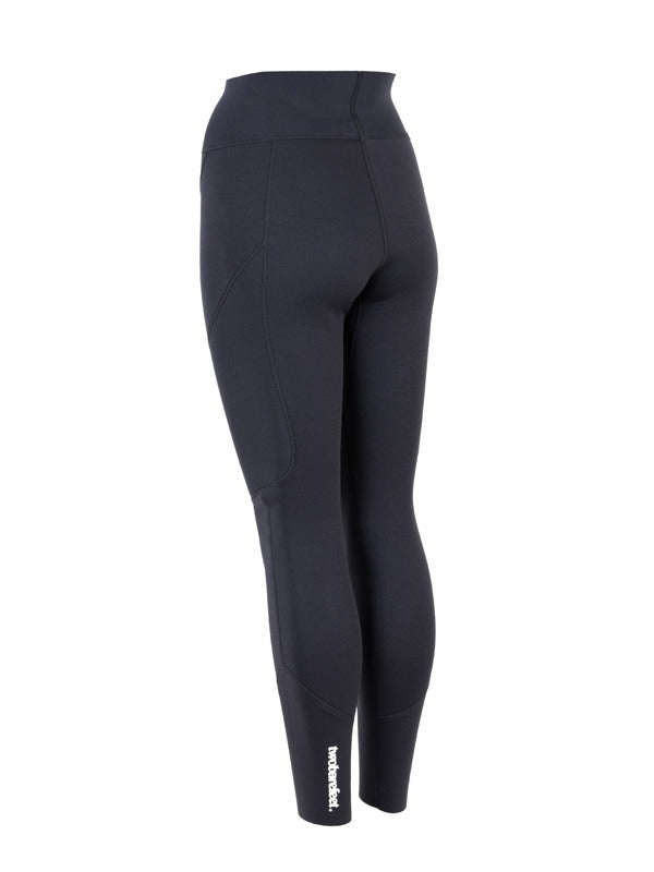 Two Bare Feet Womens Vista 2.5mm Neoprene Wetsuit Pants (Black)