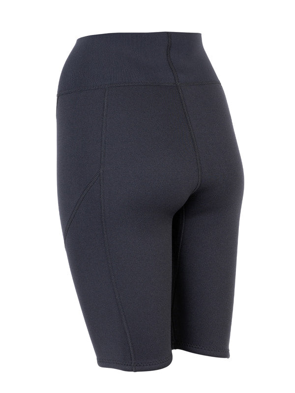 Two Bare Feet Womens Vista 2.5mm Neoprene Wetsuit Shorts (Black)