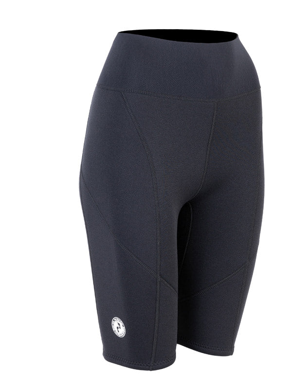 Two Bare Feet Womens Vista 2.5mm Neoprene Wetsuit Shorts (Black)