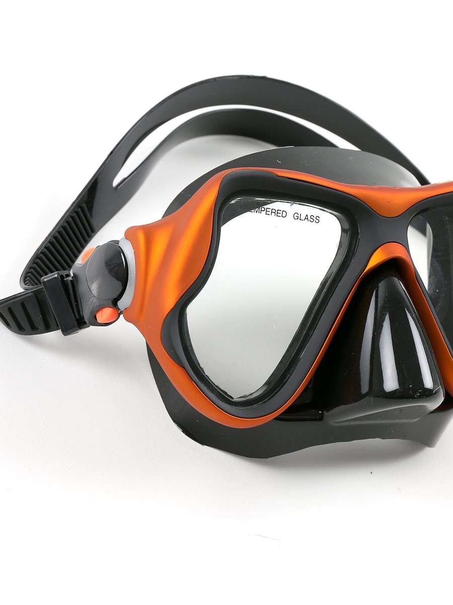 X-Dive Silicone Mask (Orange / Black)