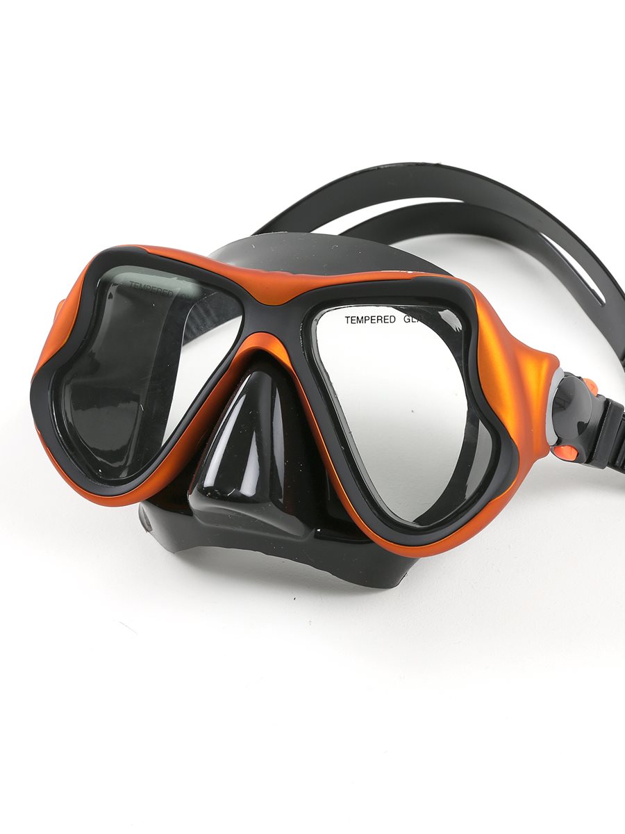 X-Dive Silicone Mask (Orange / Black)