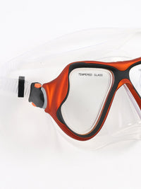 X-Dive Silicone Mask (Orange / Clear)