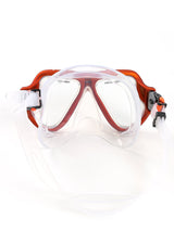 X-Dive Silicone Mask (Orange / Clear)