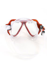 X-Dive Silicone Mask (Orange / Clear)