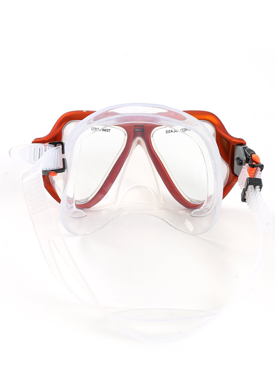 X-Dive Silicone Mask (Orange / Clear)