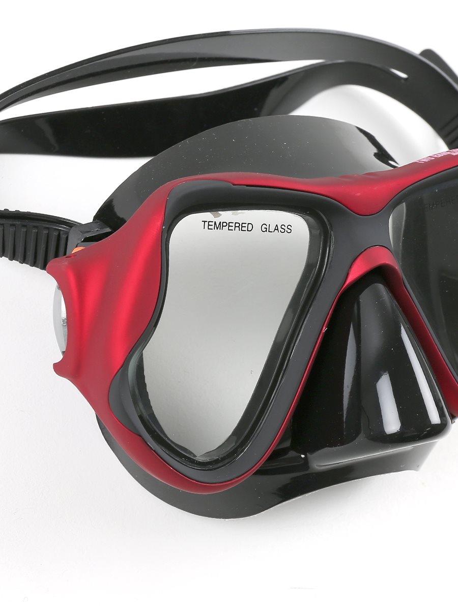 X-Dive Silicone Mask (Red / Black)
