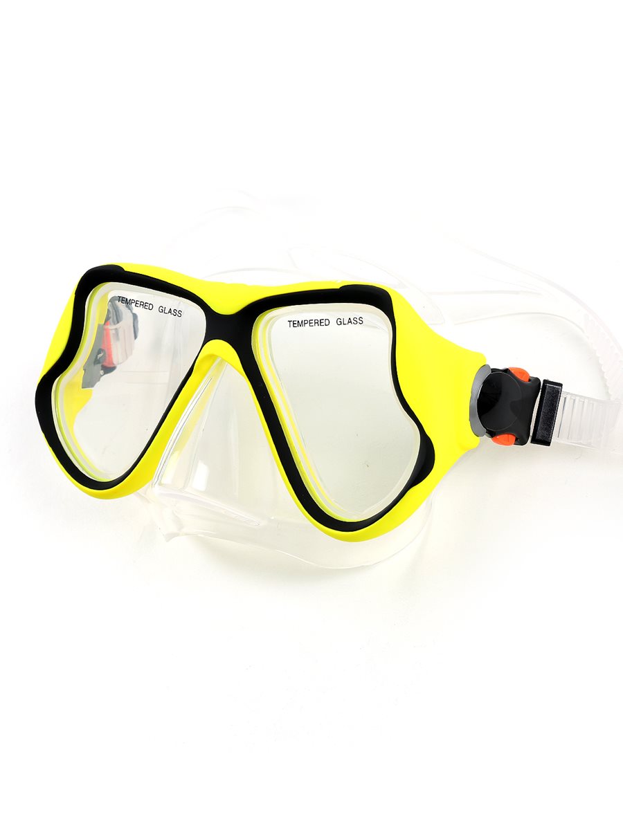 X-Dive Silicone Mask (Yellow / Clear)