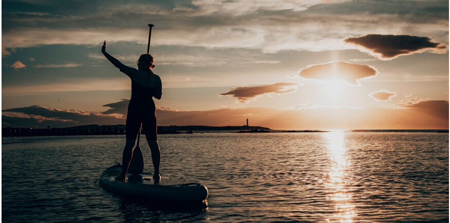 Ten ways paddleboarding can benefit health