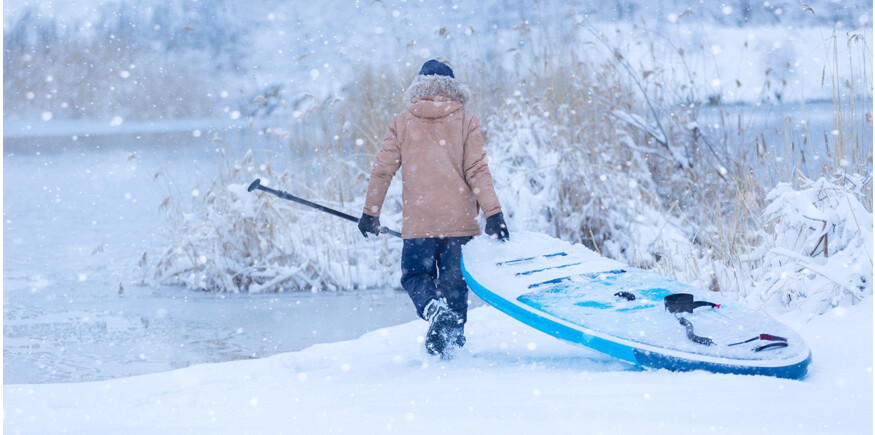 Can you paddleboard in the winter?