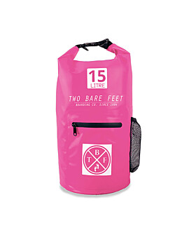 15 Litre Waterproof Dry Bag / Carry Bag (Pink)