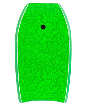 33" Classic Pattern Bodyboard (Green)