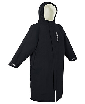 Two Bare Feet Waterproof Riding Robe (Black/Cream)-Small