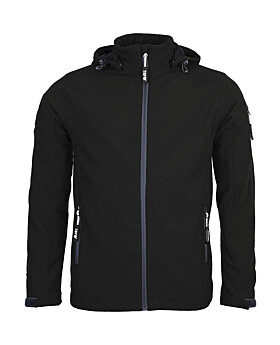 Mens Softshell Waterproof Jacket (Black)