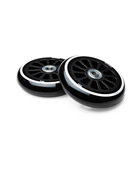 TBF Pro Series Scooter Wheels Pair Set (Black / White)