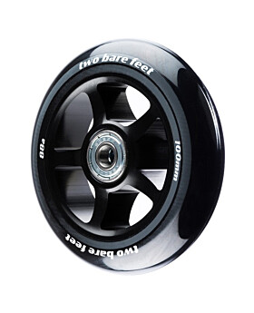 TBF Alloy Series Scooter Wheel - 5 Star (Black Single Wheel)