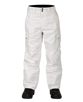 Two Bare Feet Summit Series Blizzard Adults 8K / 8K Snow Pant (Total White)