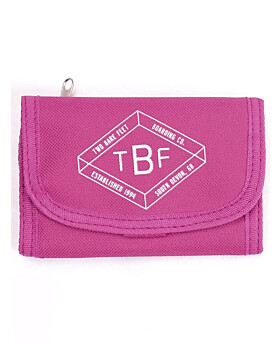 Two Bare Feet Boarding Co Wallet (Raspberry)