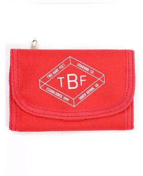 Two Bare Feet Boarding Co Wallet (Red)