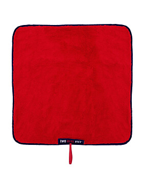 Two Bare Feet Changing Mat (Marine Blue/Red)