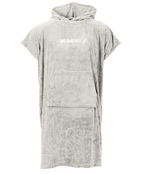 Two Bare Feet Adults Towelling Changing Robe (Stone)