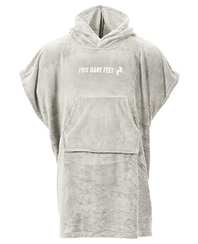 Two Bare Feet Kids Towelling Changing Robe (Stone)