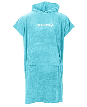 Two Bare Feet Adults Towelling Changing Robe (Aqua) 