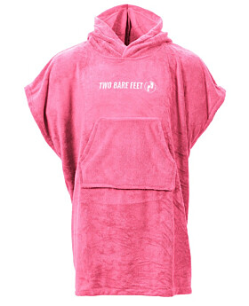 Two Bare Feet Kids Towelling Changing Robe (Hot Pink)