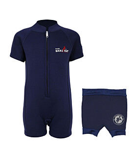 Essentials Baby Swim Kit - Classic Wetsuit + Nappy Shorts (Blue)