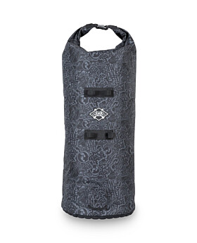 Two Bare Feet Classic Pattern 90 Litre Protective Paddleboard Travel Bag (Black / Grey)