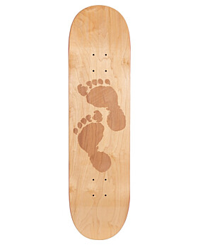 Two Bare Feet 8.25" Laser Logo Canadian Maple Skateboard Deck