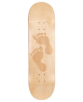 Two Bare Feet 8.5" Laser Logo Canadian Maple Skateboard Deck