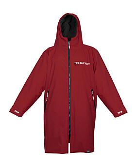 Core Waterproof Changing Robe (Deep Red/Charcoal)-Large