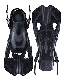 Two Bare Feet Adult Diving Fins (F01 Black)-Adults L/XL