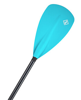 Two Bare Feet 3 Piece Fibreglass Hybrid SUP Paddle (Aqua)