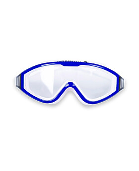 Two Bare Feet Junior Single Lens Swim Goggles (White/Blue)