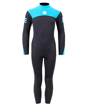 Two Bare Feet Glider 2.5mm Full Length Junior Wetsuit (Light Blue)-3XL
