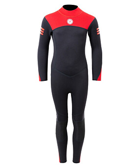 Two Bare Feet Glider 2.5mm Full Length Junior Wetsuit (Red)
