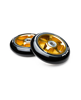 TBF Alloy Series Scooter Wheels - 5 Star (Gold Pair 2 x Wheels)