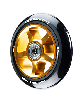 TBF Alloy Series Scooter Wheel - 5 Star (Gold Single Wheel)