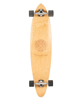 Two Bare Feet Granada 42in Canadian Maple Longboard Skateboard Complete (Black Wheels)