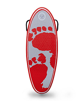 44" Surf Crew Inflatable Bodyboard - Board Only (Red)