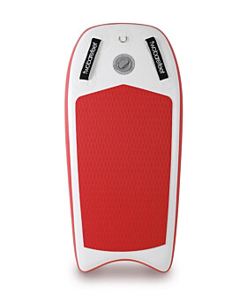 Two Bare Feet Boarding Co. 44" Inflatable Bodyboard - Board Only (Red)